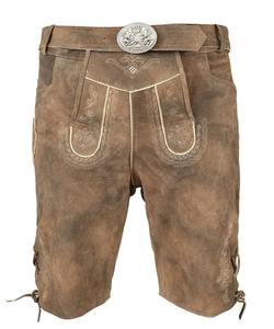 Hosen, Pantalones Cortos Bávaros Trachten de Estilo Alemán, de Alta Calidad, 100% Algodón Felpa para Hombre - Product Image 2