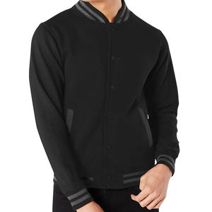 Veste d'hiver slim fit personnalisée pour homme, style varsity, streetwear décontracté avec impression cool, veste d'hiver, manteau d'hiver universitaire - Product Image 1