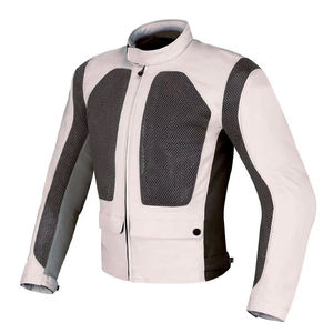 Veste de moto et de course automobile en cuir imperméable de haute qualité, respirante et confortable, en textile – Offre spéciale - Product Image 1