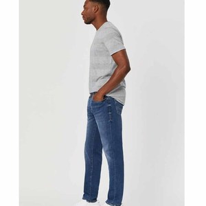 Plus Size Comfortable Washed Men's Denim Jeans Pants Custom Design Fashionable Slim Fit Straight Pattern Casual Jeans for Men - Product Image 2