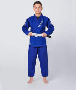Ropa de Artes Marciales al por Mayor con Logotipo Personalizado, 100% Algodón, para Bebés y Niños Pequeños, Taekwondo, Karate, Judo, Jiu Jitsu Brasileño - Product Image 3