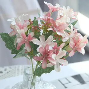 สัมผัสจริง Pu Calla ลิลลี่ลำต้นดอกไม้ประดิษฐ์สำหรับการจัดช่อดอกไม้งานแต่งงาน