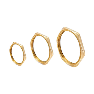 Brass <b>Cable</b> Gland <b>Lock</b> Nut Durable Electrical Fastening Component for <b>Cable</b> Installation Systems - Product Image 1