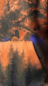 Survêtement à capuche pour homme, entièrement imprimé par sublimation, en polaire décontracté pour l'hiver, avec poches latérales et taille élastique - Product Image 4