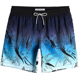 Contrast Binding Woven Polyester Men's <b>Shorts</b> <b>Nylon</b> elastic AOP Print Swim <b>Shorts</b> Quick Dry Casual supplier from Bangladesh - Product Image 6