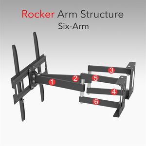 TMSS 104 32\"-70\" <b>Corner</b> Full Motion Articulating <b>TV</b> Wall Mount <b>Bracket</b> 50Kg Max Weight VESA 600*400 <b>TV</b> Mounts & Carts - Product Image 6