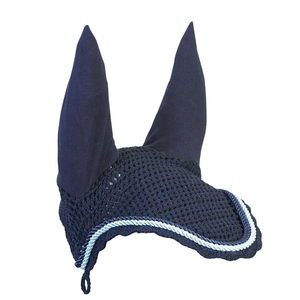 Professional Horse <b>Fly</b> Veil White Rope Horse Ear Bonnet Lightweight Crochet Ear <b>Net</b> Custom Equestrian Equipment OEM - Product Image 3