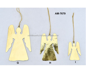 เครื่องประดับตกแต่งคริสต์มาสแบบหมุนได้ ทำด้วยมือจากสแตนเลสสตีล พร้อมไฟ LED ลายนูน สำหรับตกแต่งบ้านและร้านอาหาร - Product Image 3