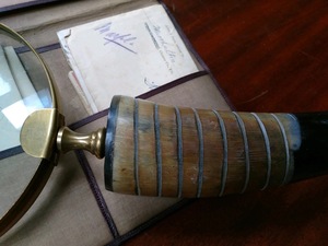 Nouvelle loupe à manche en corne de buffle, écologique, faite à la main, pour une lecture de précision et un style vintage classique, de haute qualité - Product Image 2