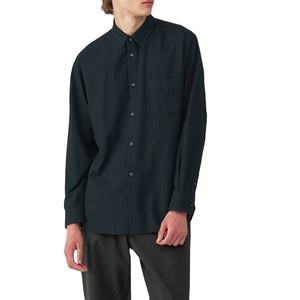 Chemise Oxford unie 100 % coton pour homme, coupe classique, manches longues, design personnalisé, idéale pour toutes les saisons – Collection Été 2026 - Product Image 5