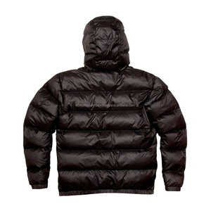 Hot Sale Premium New Design Custom Bubble Hoodie Winter Keep <b>Warm</b> <b>Waterproof</b> Breathable Eco-Friendly Puffer <b>Jacket</b> Plain Men - Product Image 3