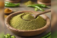 Exportqualität Premium Grünes Chili-Kochgewürzpulver Lebensmittelverarbeitungs-Gewürzpulver Niedrigste Preise Grünes Chili-Spray