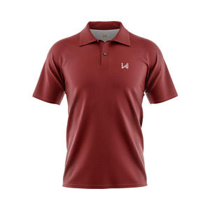 Polo décontracté pour homme, imprimé sur mesure, design uni de luxe, anti-plis, tricoté, manches courtes, haute qualité - Product Image 2