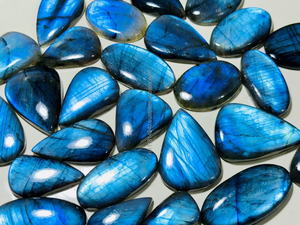 100% cabujón de labradorita azul de alta calidad Natural, lote de piedras preciosas sueltas, piedra de cristal curativa, suministro a granel de Labra - Product Image 2