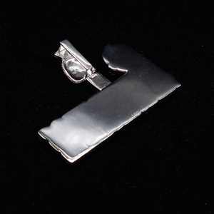 Custom Unique Full <b>Iced</b> <b>Out</b> Emerald Cut Baguette Charm Pendant Trendy Hip Hop Style Rope <b>Chain</b> Silver Moissanite Jewelry - Product Image 1