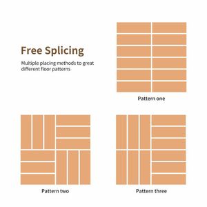 Set di 27 Piastrelle Incastrabili in Legno di Acacia per Pavimentazione Esterna e Decorazione Patio - Product Image 5