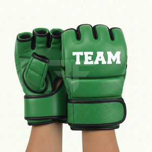 Gants de boxe MMA personnalisés en cuir PU, gants d'entraînement MMA personnalisés pour le sparring et la compétition - Product Image 4