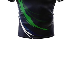 Breathable Cotton Rugby Jersey <b>Polo</b> Fit with Rugby Uniform Set for Team Sports Team Wear Rugby Jersey - Product Image 5