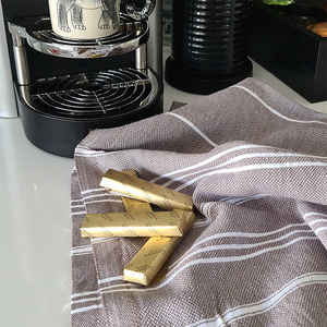 Juego de Toallas de Cocina Pure Wholesale, 100% Algodón Turco, Toallas Tejidas a Mano, Logotipo Personalizado Impreso, Toalla de Té Absorbente de Secado Rápido, Peskir - Product Image 6