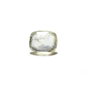 Loose 6.3 Carat Oval Cut Yellow Sapphire Gemstone for Fine Jewelry 11mm - Product Image 2