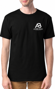 Camiseta de Manga Corta Casual para Hombre, Marca AMY, 100% Algodón, Corte Regular, Lisa, con Logotipo Personalizado Bordado en la Parte Delantera, Venta al Por Mayor - Product Image 5