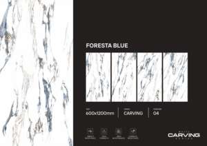 กระเบื้องพอร์ซเลนแกะสลักเกรดส่งออก ขนาด 600x1200 มม. กระเบื้องแผ่นใหญ่ สำหรับงานตกแต่งภายในที่อยู่อาศัยและเชิงพาณิชย์ - Product Image 6