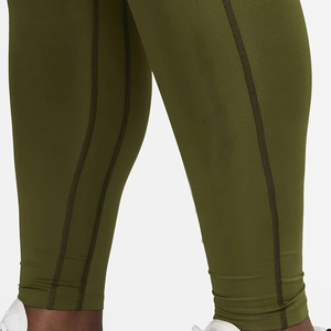 <b>Men's</b> Solid Color Spandex/Polyester Quick Dry Anti-Bacterial <b>Compression</b> <b>Tights</b> Leggings UV Protection Elastic Waist Full Length - Product Image 6