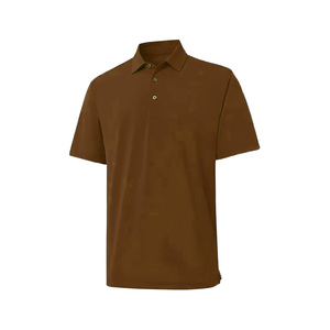 Chemises polo décontractées à manches courtes pour hommes, coupe confortable, toucher doux, options de tissus écologiques, vêtements durables - Product Image 4
