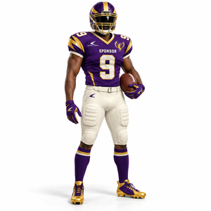 High Quality Customized Color American Football Uniform 100% Polyester Team Wear American Football Uniform <b>For</b> <b>Sale</b> - Product Image 1