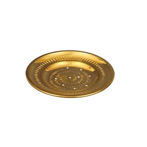 Plato de exhibición de metal al por mayor de la India, plato de servicio de acero inoxidable de súper calidad, plato americano para servir. - Product Image 5