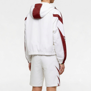 Nuevo Conjunto Deportivo Personalizado de Gran Tamaño con Chaqueta Cortavientos Reflectante para Hombre, Ropa Deportiva de Poliéster y Nailon, Estilo Urbano - Product Image 4