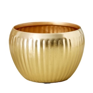 Meilleures ventes : Jardinière moderne en fer galvanisé naturel, à nervures, pour décoration extérieure, pot de fleurs pour jardin - Product Image 1