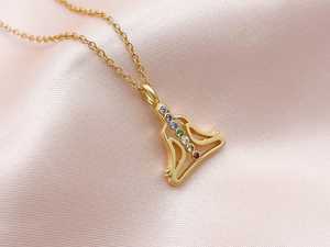 18K Gold Plated 7 Chakra Necklace Women Natural <b>Healing</b> <b>Crystal</b> Gemstone Yoga Meditation Pendant Spiritual Reiki Energy Party - Product Image 5