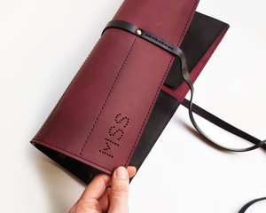 Bolsa de Cuero para Cuchillos, Resistente a Olores, de Alta Resistencia, Estilo Casual, Organizador de Cuchillos de Cocina, Estuche para Utensilios de Cocina - Product Image 5