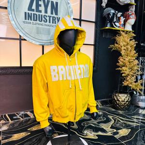 Fabricante Mayorista de Sudaderas con Capucha de Alta Calidad 100% Algodón, Sudadera con Capucha Vintage de Felpa Francesa para Hombre, Sudadera con Capucha Extra Grande con Cierre de Cremallera - Product Image 1