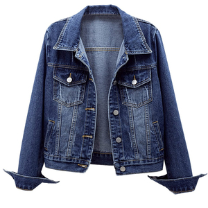 Veste en jean pour femmes, manches longues, respirante, tendance, haute qualité, dernier design, prix de gros, vestes en jean pour femmes - Product Image 4