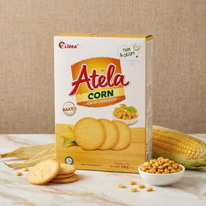 342g Baked <b>Corn</b> Vegetable Crackers Crispy <b>Snack</b> ODM Wholesale Supplier - Product Image 1