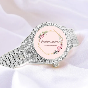 Montre mécanique de luxe entièrement sertie de moissanite VVS, bracelet 20 mm, unisexe, bijoux de fête hip-hop pour hommes et femmes - Product Image 4