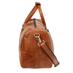 Trousse de Toilette Suspendue en Cuir Vintage avec Fermeture Éclair Grande Capacité pour Garçons d'Honneur pour Noël - Product Image 2