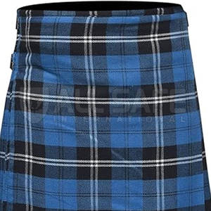 Vente en gros d'usine direct kilt approvisionnement en vrac solide motif acrylique/coton haute qualité bas quantité minimale de commande tailles réglables construction renforcée - Product Image 4