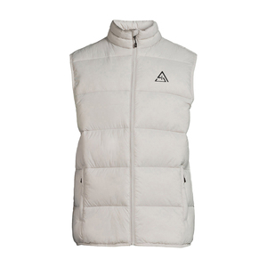 Premium Quality Men's Casual Puffer Vest Spring Waterproof Breathable <b>Lightweight</b> Turn-down Collar Sleeveless Outerwear - Product Image 1