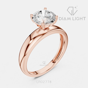 Bague solitaire en diamant de laboratoire rond certifié IGI 1,54 carat, or blanc 14 carats, couleur F+, clarté VS+, bague de fiançailles pour femme - Product Image 4