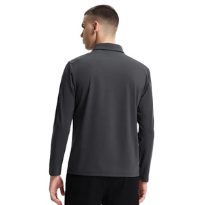 Camisas Polo de Primera Calidad (Tallas M-4XL) para Hombre, Tallas Grandes, Cuello Alto, Sin Arrugas, Deportivas, para Otoño, Primavera, Trabajo y Oficina - Product Image 3