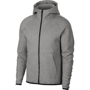 Sudadera con Capucha de Felpa 100% Algodón para Hombre, Diseño con Cremallera y Logotipo Personalizado, Antibacteriana, Resistente al Viento, Transpirable y de Secado Rápido, Unisex - Product Image 5