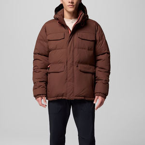 Chaqueta Bomber Casual de Invierno para Hombre, con Cierre, Acolchada, Ligera, Duradera, Personalizable, con Capucha y Relleno de Plumón - Product Image 2