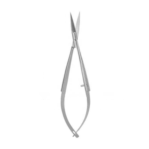 Ciseaux à sourcils en acier inoxydable de qualité supérieure (curvés) pour la coupe des sourcils et des cils, instruments de beauté - Product Image 3