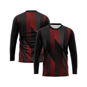 Camiseta Deportiva de Manga Larga con Diseño Nuevo 2026, Personalizable OEM, para Baloncesto, Fútbol, para Adultos y Niños - Product Image 4