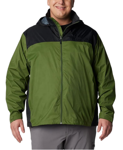 <b>Men's</b> Casual Waterproof Puffer Jacket Hooded Quick Dry Outdoor <b>Rain</b> <b>Coat</b> Breathable Nylon Polyester Winter Wear Zipper Closure - Product Image 1