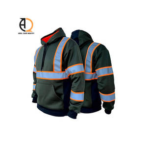 Vestes de travail de sécurité OEM au design moderne, avec bande réfléchissante, nouvelle qualité, tissu léger, veste de sécurité - Product Image 3