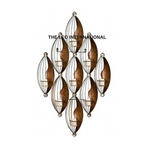 Home Decoration Metal Candle Holder for Lighting and Stylish Antique Finish Decorative <b>Wall</b> <b>Sconce</b> Candle Holder - Product Image 2